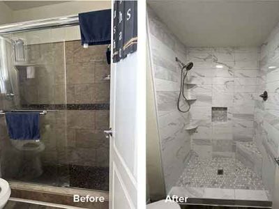 Before And After Bathroom Upgrade